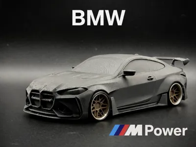 BMW M4 Competition (G82) - Precision 3D Scale Model